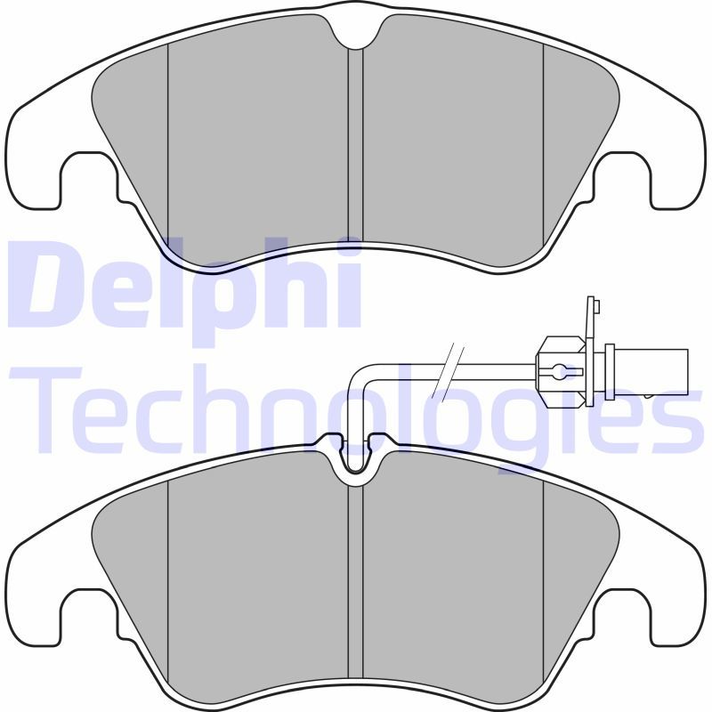 Audi A6 2010-2018 Arası 2.0 TFSI Delphi Marka Ön Balata