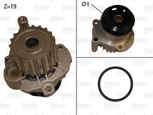 Volkswagen Polo 2001-2014 Arası 1.9 SDI Valeo Marka Devirdaim Su Pompası