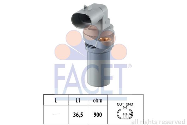 Fiat Sedici 2006-2014 Arası 2.0 D Multijet, 2.0 D Multijet 4x4 Facet Marka Krank Sensörü
