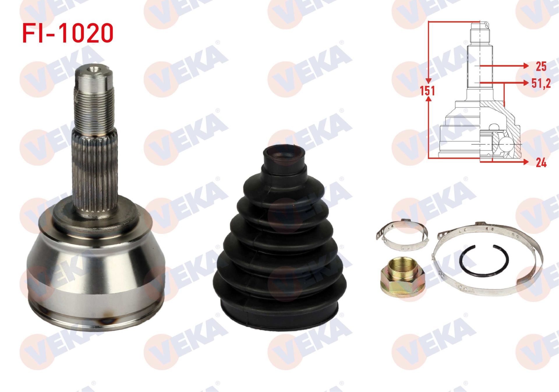 Albea Aks Kafası Veka FI-1020