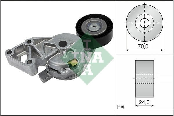 Ford Galaxy 1995-2006 Arası 1.9 TDI INA Marka Vantilatör Kayış Gergi Rulmanı