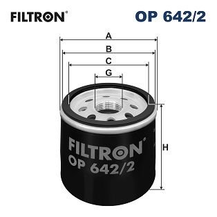 Renault Twingo 1993-2012 Arası 1.2 Filtron Marka Yağ Filtresi