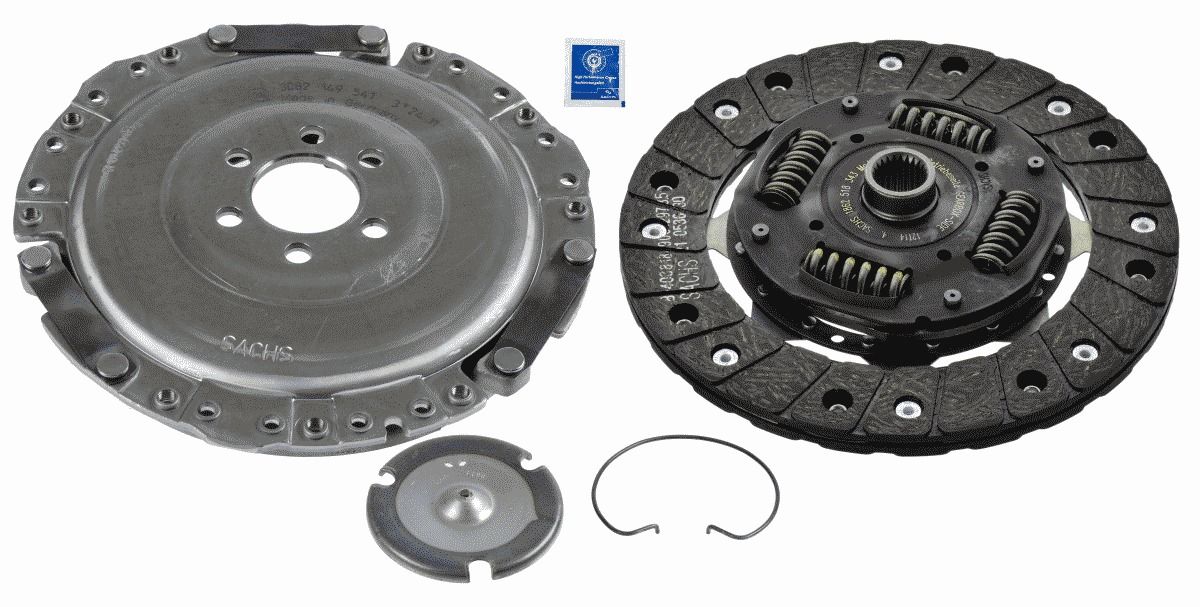 Volkswagen Golf 1989-1999 Arası 1.8, 1.9 TD, GTD, 1.9 D, 1.9 TD Sachs Marka Debriyaj Seti