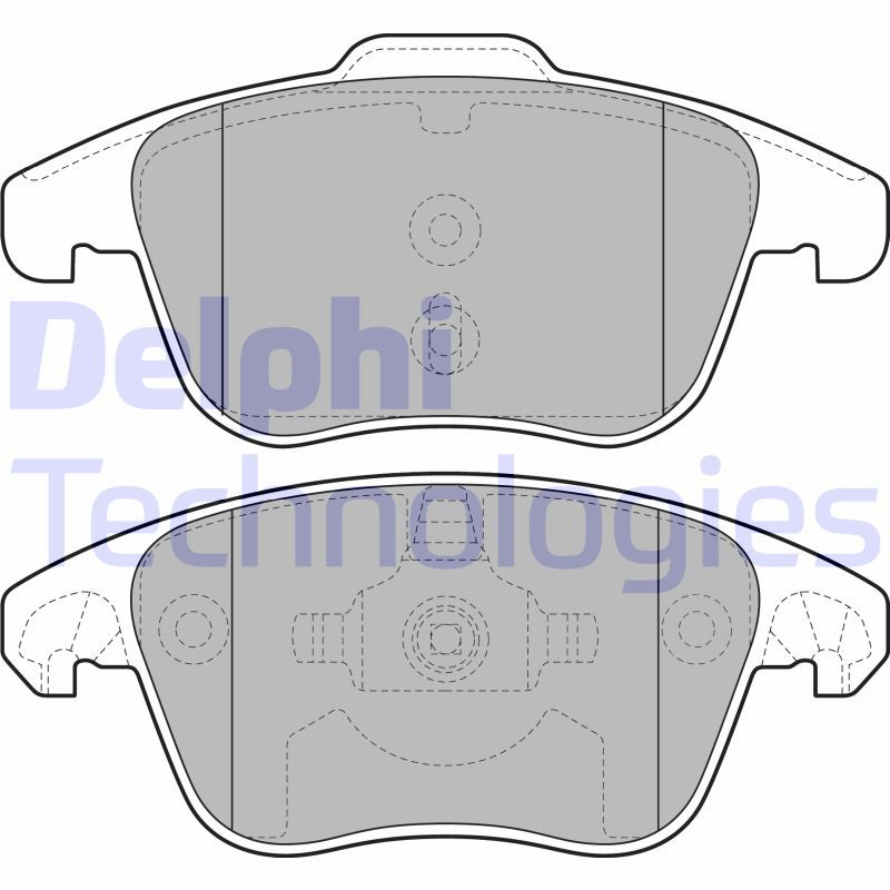 Citroen C4 2006-2015 Arası 2.0 HDi / BlueHDi 150 Delphi Marka Ön Balata