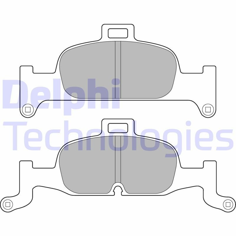 Audi A4 2015-2019 Arası 1.4 TFSI Delphi Marka Ön Balata