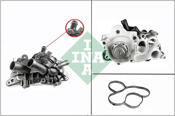 Volkswagen Polo 2009-2013 Arası 1.4 TSI INA Marka Devirdaim Su Pompası