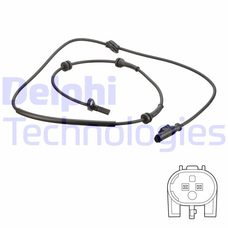 Alfa Romeo Gt 2003-2010 Arası 2.0 JTS Delphi Marka Arka Abs Sensörü