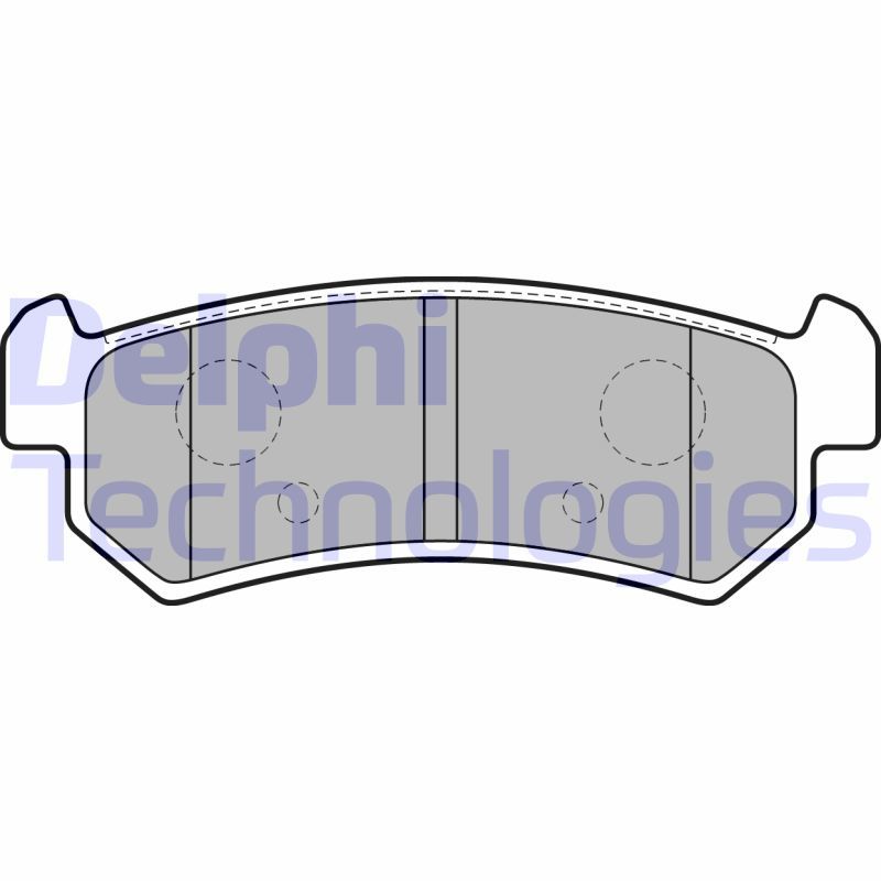 Chevrolet Nubira 2005-2011 Arası 1.4 Delphi Marka Arka Balata