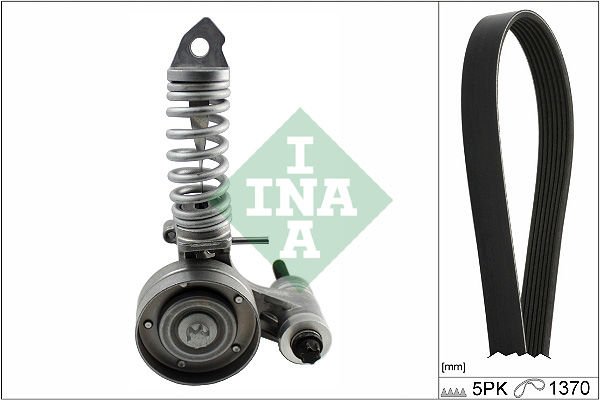 Opel Tigra 2004-2010 Arası 1.4 INA Marka Vantilatör Kayış Seti