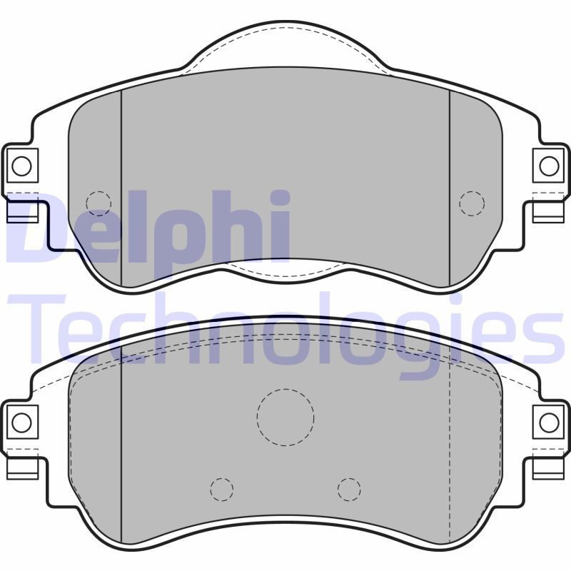 Citroen C4 2009-2013 Arası 2.0 HDi / BlueHDi 150 Delphi Marka Ön Balata