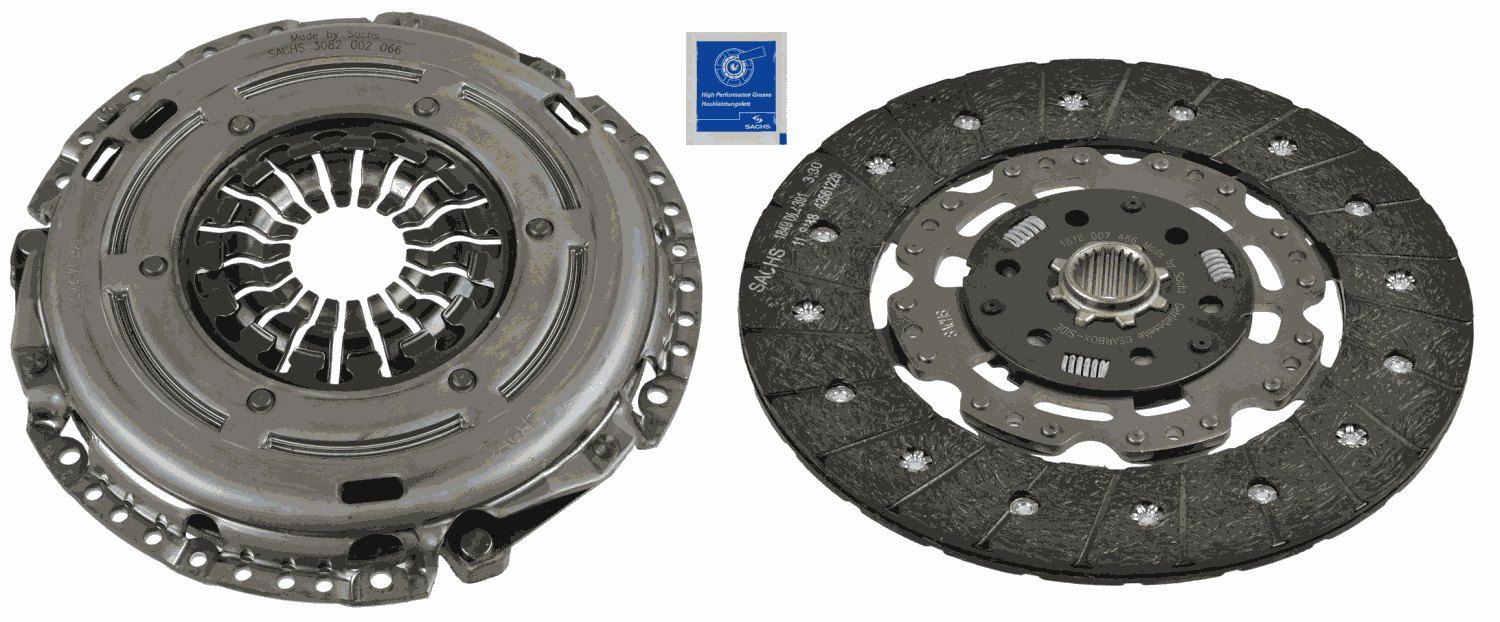 Volkswagen Golf 2012-2017 Arası 2.0 TDI 4motion, 1.6 TDI 4motion, 2.0 TDI Sachs Marka Debriyaj Seti