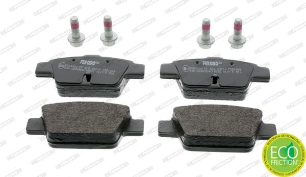 Fiat Multipla 1999-2010 Arası 1.6 100 16V, 1.9 JTD 105 Ferodo Marka Arka Balata