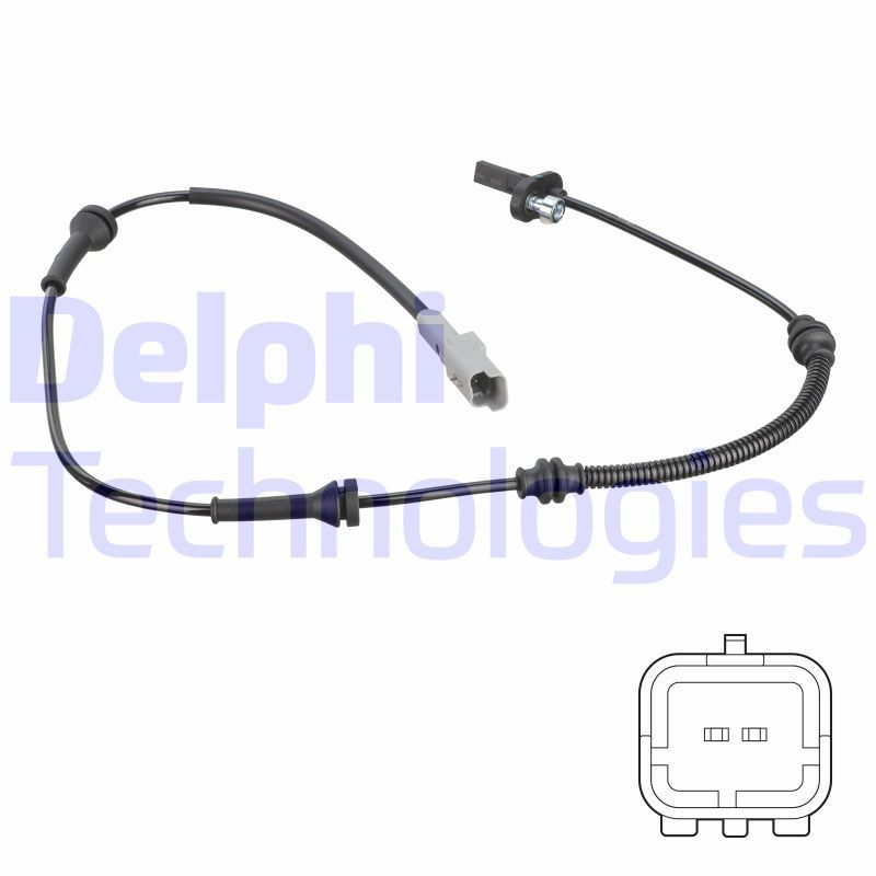 Citroen C4 2013-2017 Arası 1.6 THP 155 Delphi Marka Abs Sensörü