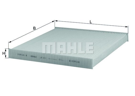 Fiat Ducato 2006-2010 Arası 140 Natural Power, 115 Multijet 2,0 D, 150 Multijet 3,0 D, 130 Multijet 2,3 D, 150 Multijet 2,3 D Mahle Marka Polen Filtresi