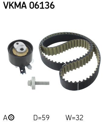Scenic III 1.5 Euro 5 Triger Set Skf SKF-VKMA06136