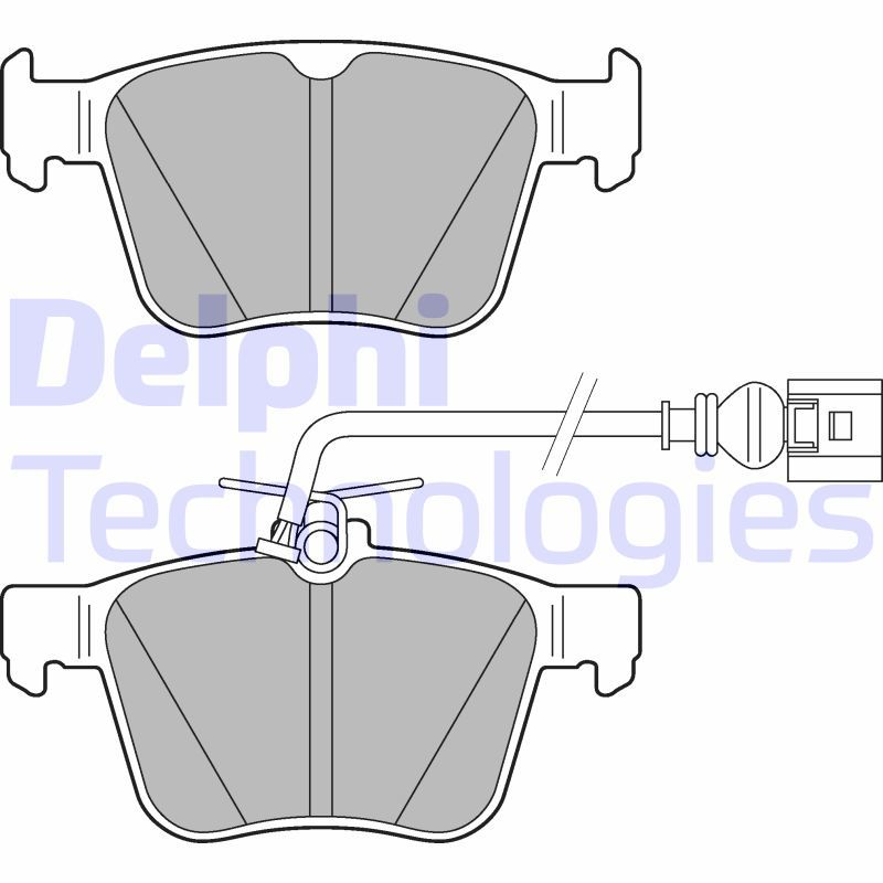 Audi Tt 2014-2018 Arası 2.5 RS quattro Delphi Marka Arka Balata