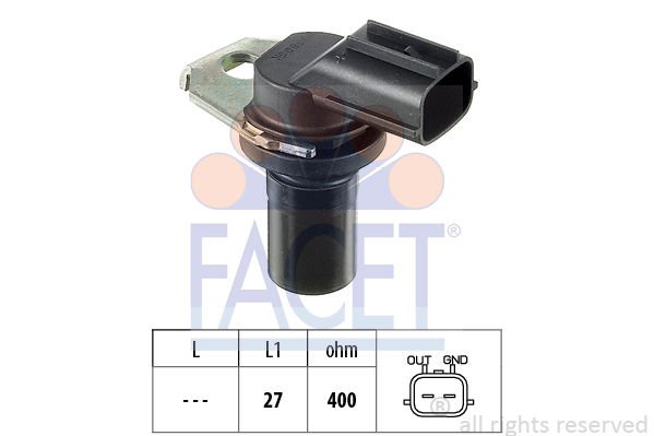Ford Focus 1998-2009 Arası 1.6 16V, 1.4 16V, 1.8 16V Facet Marka Eksantrik Devir Sensörü