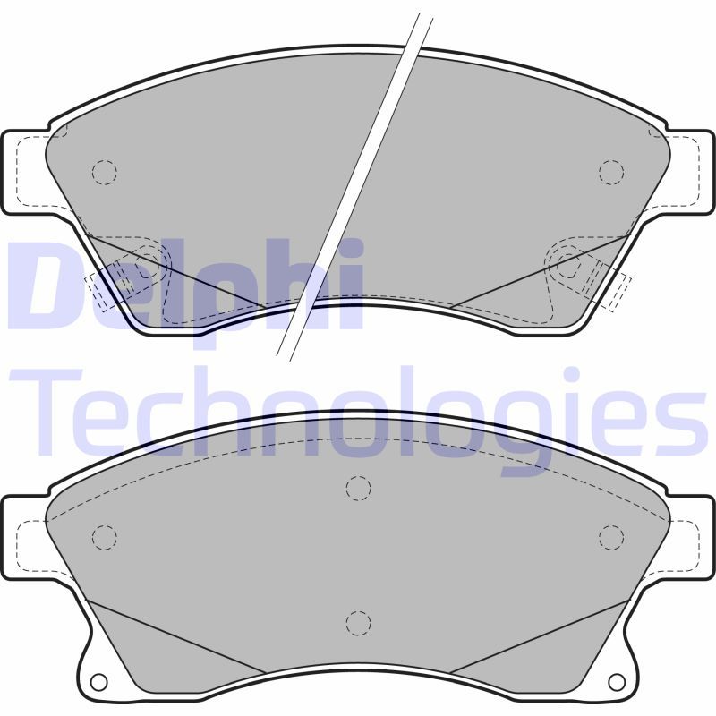 Chevrolet Cruze 2009-2014 Arası 1.8 Delphi Marka Ön Balata