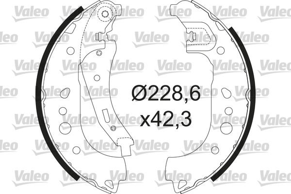 Renault Twingo 2014-2018 Arası 0.9 TCe 110 Valeo Marka Pabuçlu Balata