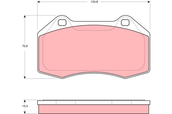 Renault Megane 2001-2012 Arası 2.0 Renault Sport TRW Marka Ön Balata
