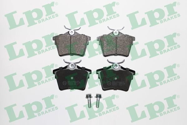 Citroen C5 2008-2012 Arası 1.6 VTi 120, 1.6 VTI 120, 2.2 HDi 200 LPR Marka Arka Balata