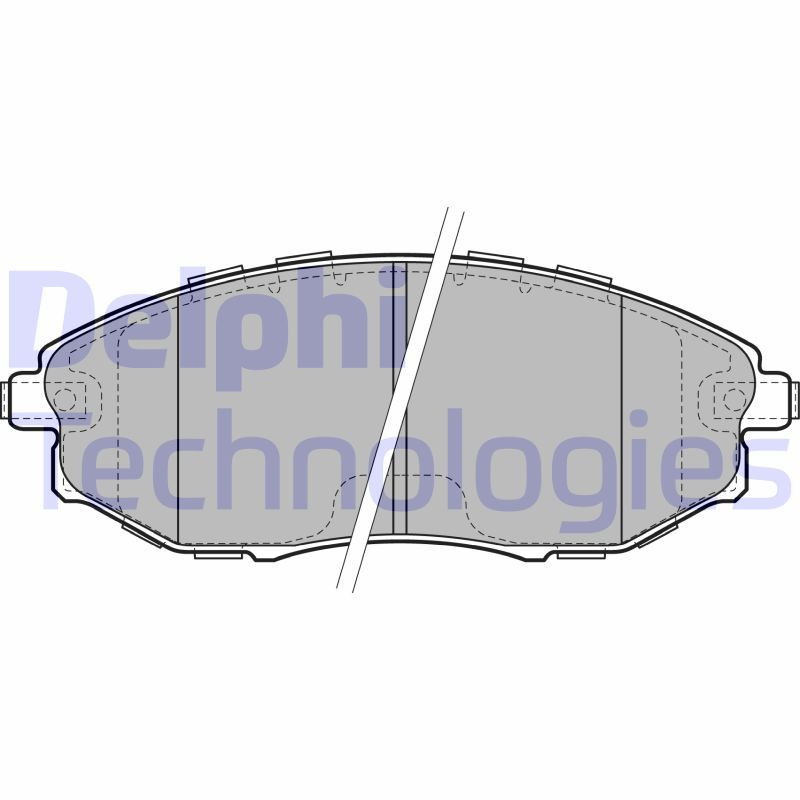 Chevrolet Epica 2004-2011 Arası 2.0 D Delphi Marka Ön Balata