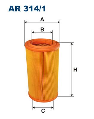 Citroen Berlingo 1996-2011 Arası 1.9 D Filtron Marka Hava Filtresi