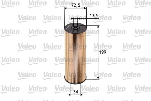 Audi A8 1994-2005 Arası 2.5 TDI quattro Valeo Marka Yağ Filtresi