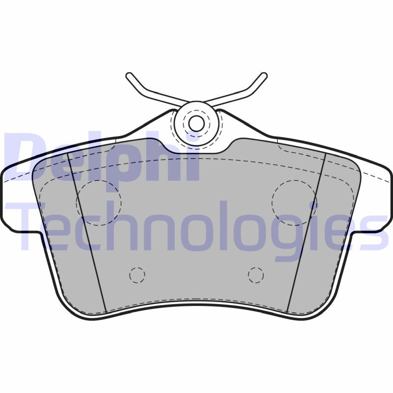 Citroen C4 2009-2013 Arası 1.6 HDi 110 Delphi Marka Arka Balata
