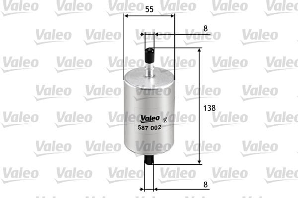Renault Express 1985-2001 Arası 1.4 Cat Valeo Marka Yakıt Filtresi