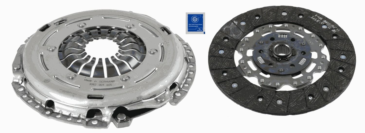 Volkswagen Golf 2008-2014 Arası 2.0 R 4motion Sachs Marka Debriyaj Seti