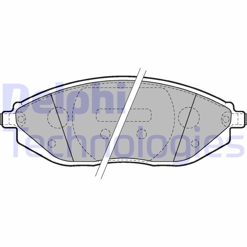 Chevrolet Spark 2009-2013 Arası 1.0 Delphi Marka Ön Balata