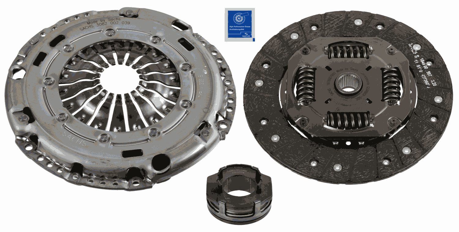 Volkswagen Golf 2012-2017 Arası 1.4 TSI Sachs Marka Debriyaj Seti