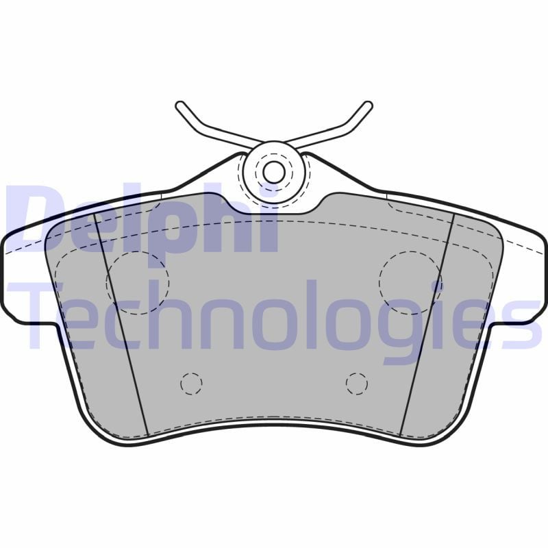 Citroen C4 2009-2013 Arası 1.4 VTi 95 Delphi Marka Arka Balata