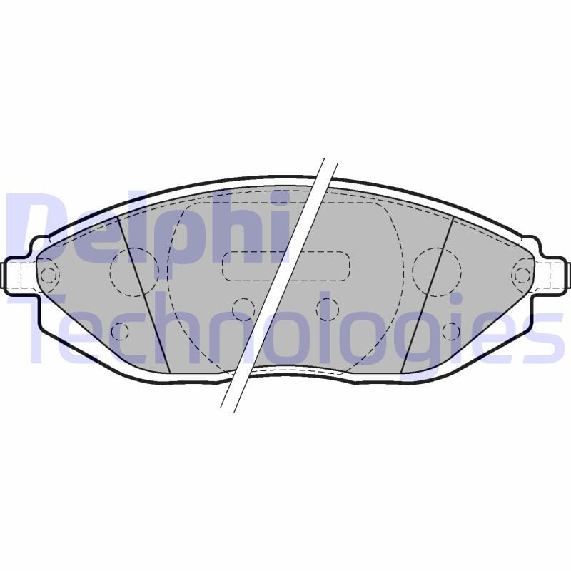 Chevrolet Spark 2009-2013 Arası 1.0 LPG Delphi Marka Ön Balata