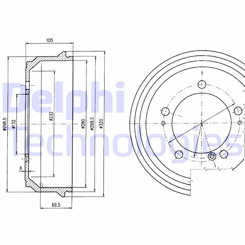 Opel Movano 1998-2003 Arası 2.5 D Delphi Marka Kampana