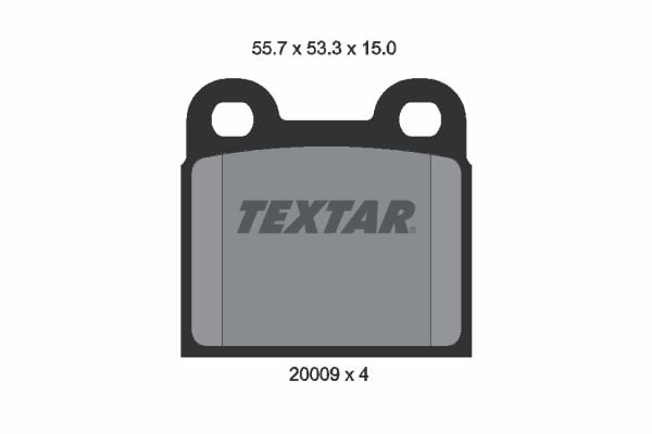 966-1993 Arası 1300 Textar Marka Arka Balata