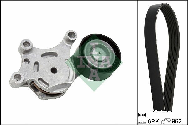 Ford Mondeo 2007-2015 Arası 1.6 TDCi INA Marka Vantilatör Kayış Seti