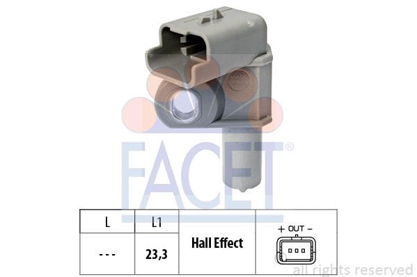 Ford Focus 2010-2014 Arası 2.0 TDCi Facet Marka Eksantrik Devir Sensörü