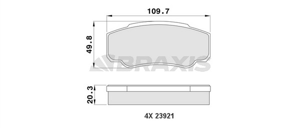Fiat Ducato 1994-2006 Arası 2.8 JTD Braxis Marka Arka Balata