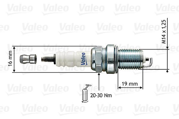 Ford Orion 1985-1990 Arası 1.4, 1.6 i Cat Valeo Marka Buji