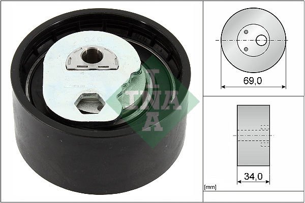 Fiat Ducato 2006-2010 Arası 130 Multijet 2,3 D, 120 Multijet 2,3 D 4x4, 110 Multijet 2,3 D, 150 Multijet 2,3 D INA Marka Triger Gergi Rulmanı