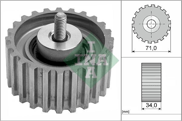 Fiat Ducato 2006-2010 Arası 130 Multijet 2,3 D, 120 Multijet 2,3 D 4x4, 110 Multijet 2,3 D, 150 Multijet 2,3 D INA Marka Triger Gergi Rulmanı