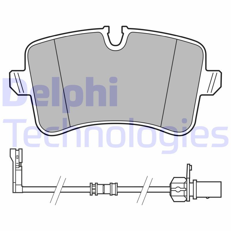 Audi A8 2009-2018 Arası 3.0 TFSI quattro Delphi Marka Arka Balata
