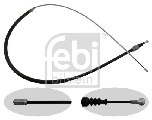 Volkswagen Golf 2003-2013 Arası 1.9 TDI Febi Marka Ön Sağ-Sol Uyumlu El Fren Teli