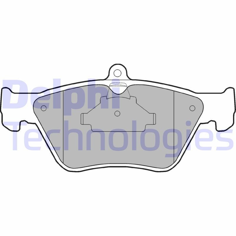 Opel Calibra 1989-1997 Arası 2.0 i 16V 4x4, 2.5 i V6, 2.0 i 4x4 Delphi Marka Ön Balata