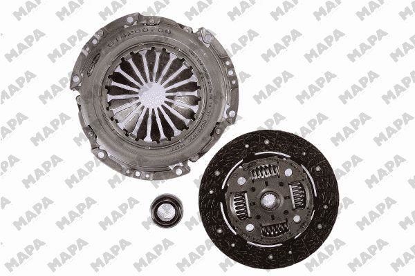 Peugeot 208 2012-2016 Arası 1.4 HDi Mapa Marka Debriyaj Seti