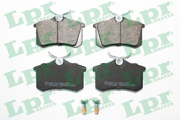 Renault Megane 2003-2012 Arası 1.9 dCi, 2.0 TCe LPR Marka Arka Balata