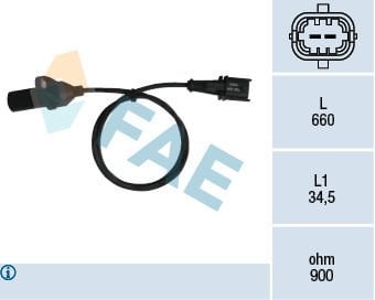 Fiat Punto 1999-2012 Arası 1.2 16V 80 FAE Marka Krank Sensörü
