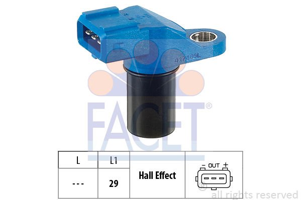 Fiat Ulysse 1994-2002 Arası 2.0 16V Facet Marka Eksantrik Devir Sensörü